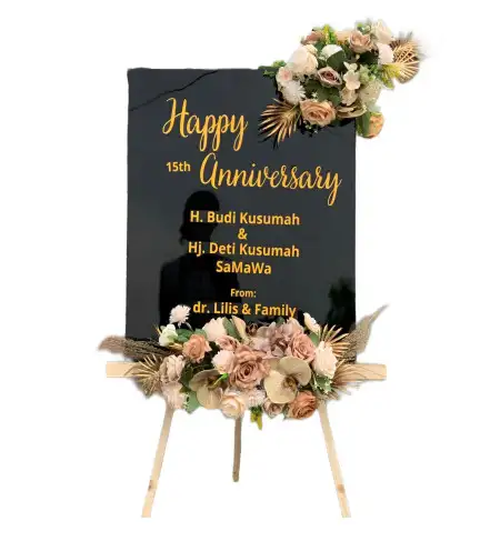 Papan Bunga Akrilik Gembor