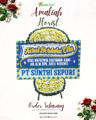 Papan Bunga Duka di Gembor