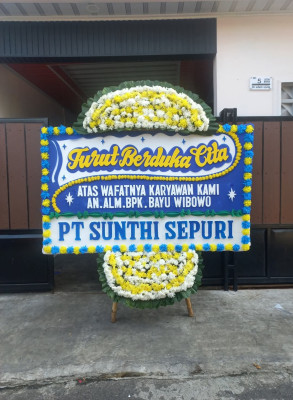 Papan Bunga Duka di Gembor